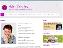 Tablet Screenshot of helencritchley.net